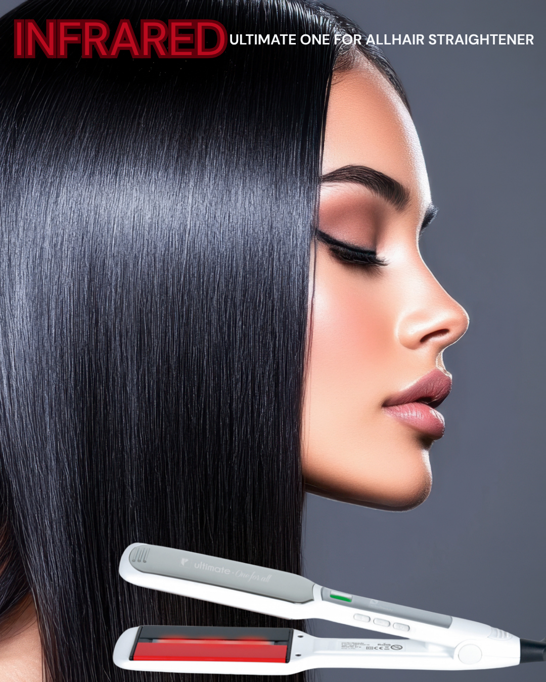 INFRARED Ultimate One For All Hair Straightener