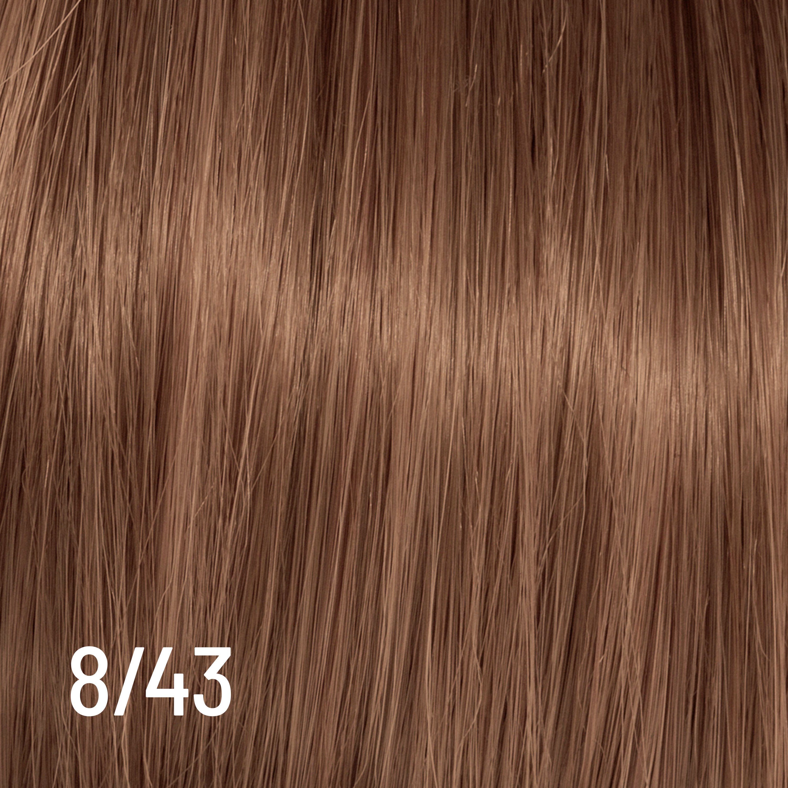 8/43 Light Copper Gold Blonde – Technofruit professional hair colour by AlterEgo Italy