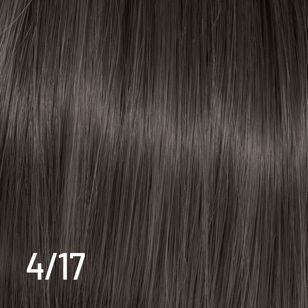 4/17 Chestnut Ash Brown – Technofruit professional hair colour by AlterEgo Italy