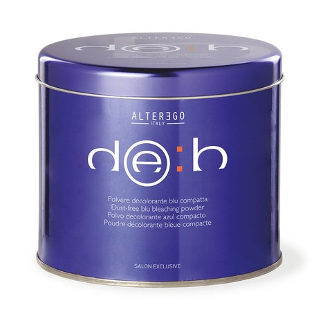 De:b dust free 2 x 500 blu bleach powder