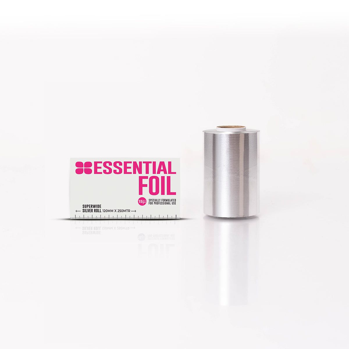 PROCARE ESSENTIAL SUPERWIDE SILVER HAIR FOIL ROLL 120MM X 250MTR