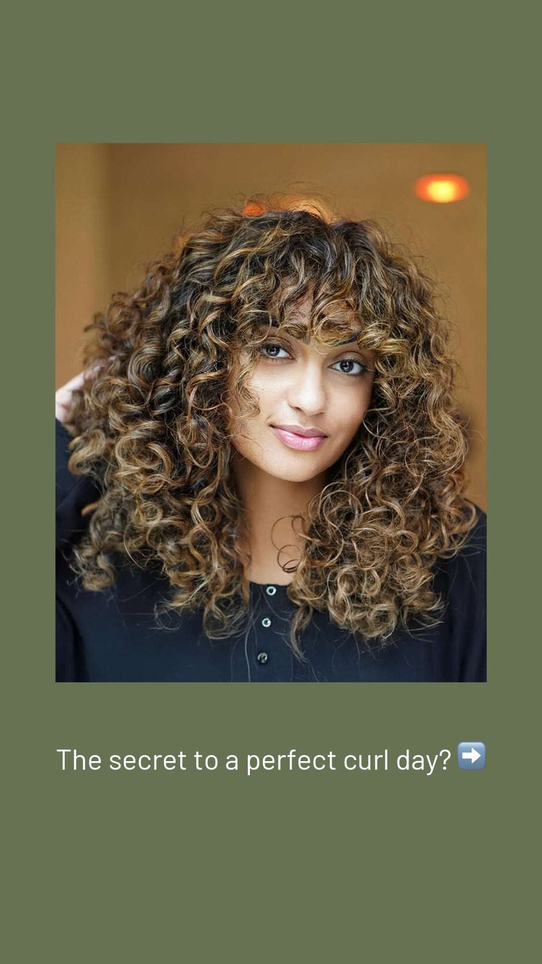 Curly Hair Social Media Pack (Free Download)